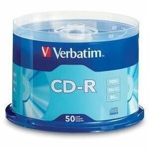 Verbatim 94691 CD Recordable Media - CD-R - 52x - 700 MB - 5
