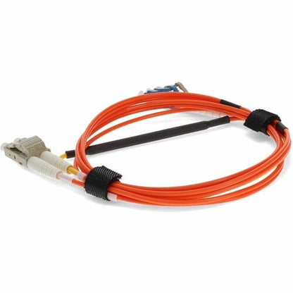 AddOn 2 x LC 62.5/125 to 1 x LC 62.5/125 & 1 x LC 9/125 2m Fiber Optic Mode Conditioning Patch Cable