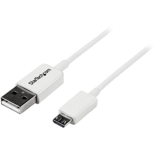 Cable micro USB blanco StarTech.com de 0,5 m (A a Micro B)