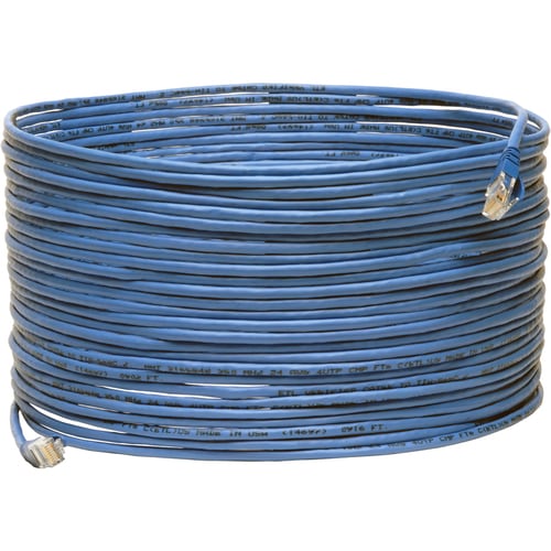 Cable de conexión sin enganches Cat5e de 75 pies con clasificación plenum de Tripp Lite by Eaton