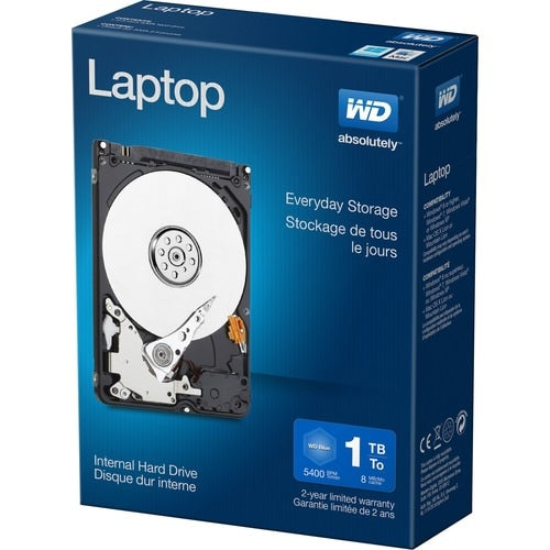 1TB LAPTOP MAINSTREAM SATA 5400 RPM 8MB 2.5IN 3GB/S MULTI 4