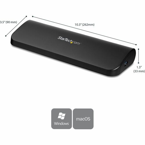StarTech.com Dual Monitor USB 3.0 Laptop Docking S