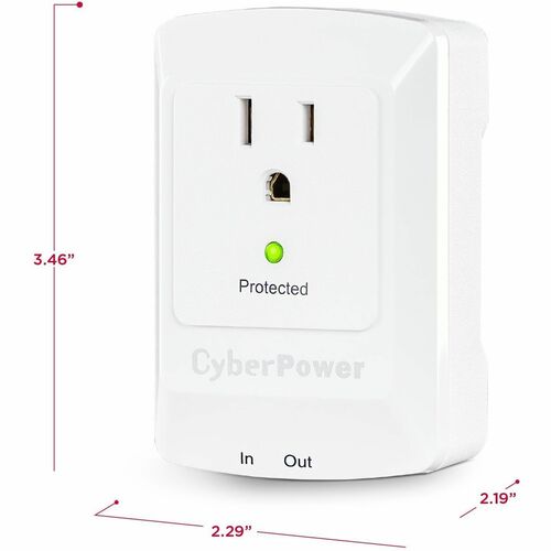 Cyber Power CyberPower CSP100TW Professional 1-Outlet Surge Suppressor