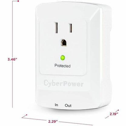 Cyber Power CyberPower CSP100TW Professional 1-Outlet Surge Suppressor