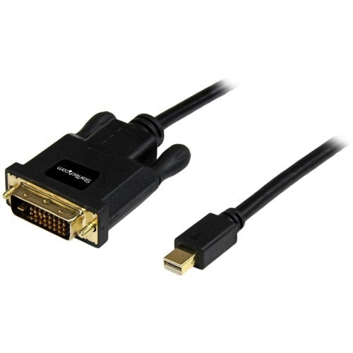 StarTech.com 10ft Mini DisplayPort to DVI Cable, Mini DP to DVI-D Adapter/Converter Cable,