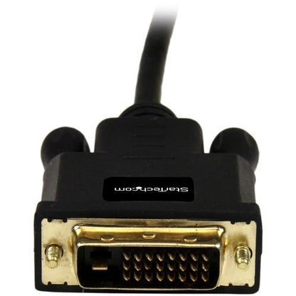 StarTech.com 10ft Mini DisplayPort to DVI Cable, Mini DP to DVI-D Adapter/Converter Cable,