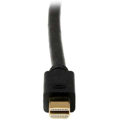 StarTech.com 10ft Mini DisplayPort to DVI Cable, Mini DP to DVI-D Adapter/Converter Cable,