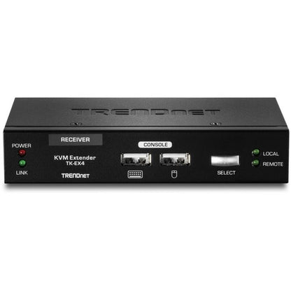 Kit de extensión KVM TRENDnet, extiende los controles de teclado/video/mouse, hasta 100 metros