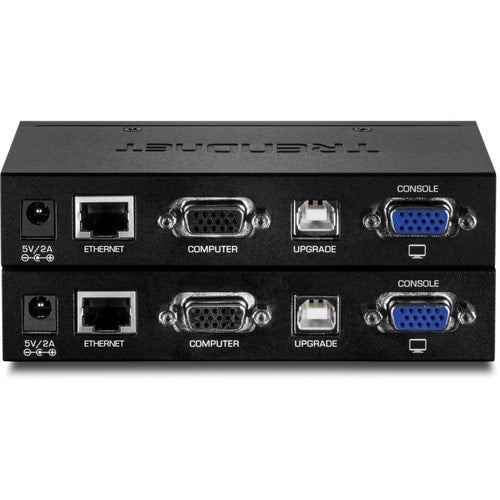 Kit de extensión KVM TRENDnet, extiende los controles de teclado/video/mouse, hasta 100 metros