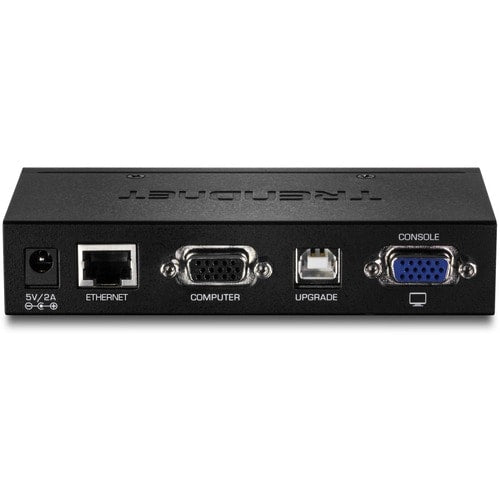 Kit de extensión KVM TRENDnet, extiende los controles de teclado/video/mouse, hasta 100 metros