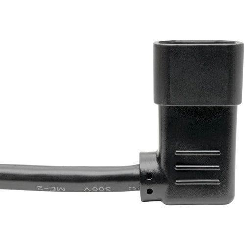 Tripp Lite 6ft Power Cord Extension Cable Right Angle C14 to C13 Heavy