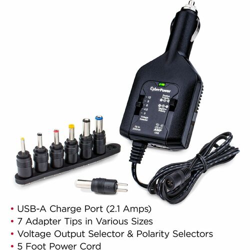 CyberPower CPUDC1U2000 DC Universal Power Adapter 3