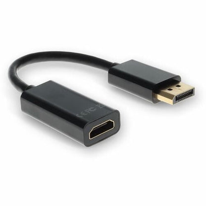 AddOn Bulk 5 Pack Displayport to HDMI Adapter Converter Cable - M/F - 8\" (203.20 mm) Disp