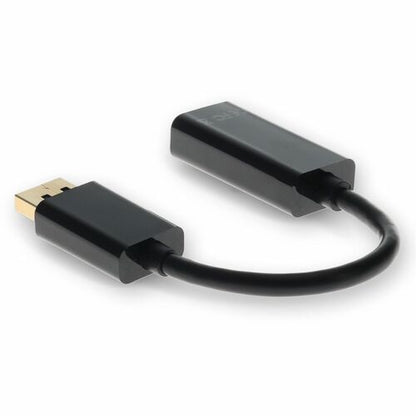 AddOn Bulk 5 Pack Displayport to HDMI Adapter Converter Cable - M/F - 8\" (203.20 mm) Disp