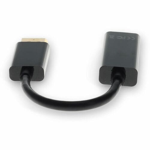 AddOn Bulk 5 Pack Displayport to HDMI Adapter Converter Cable - M/F - 8\" (203.20 mm) Disp