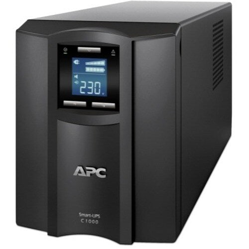 Onduleur APC by Schneider Electric Smart-UPS C 1 000 VA LCD 230 V - Tour - 3 heures