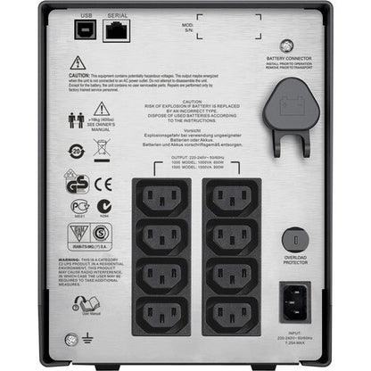 Onduleur APC by Schneider Electric Smart-UPS C 1 000 VA LCD 230 V - Tour - 3 heures