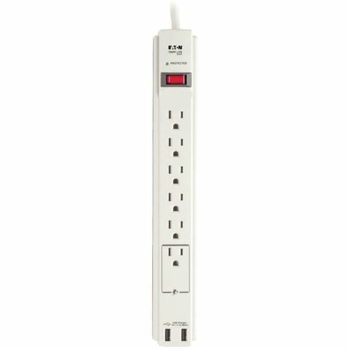 Tripp Lite by Eaton 6-outlet 2100J Surge Protector - 6 x NEMA 5-15R, 2