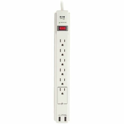 Tripp Lite by Eaton 6-outlet 2100J Surge Protector - 6 x NEMA 5-15R, 2