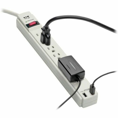 Tripp Lite by Eaton 6-outlet 2100J Surge Protector - 6 x NEMA 5-15R, 2