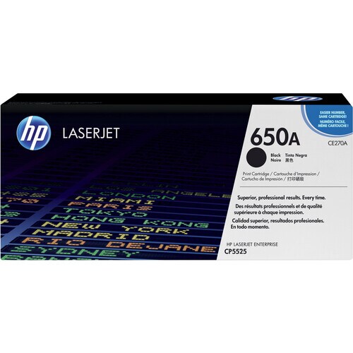 CARTOUCHE DE TONER NOIR CONTRACT 650A POUR LASERJET