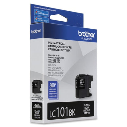 LC101BK BLACK INK CARTRIDGE FOR .MFCJ870DW 300 PAGE YIELD