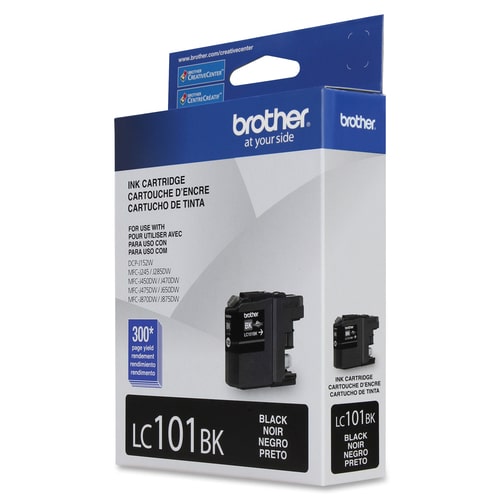 LC101BK BLACK INK CARTRIDGE FOR .MFCJ870DW 300 PAGE YIELD