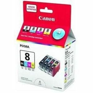 Canon CLI-8 Inkjet Ink Cartridge - Value Pack - Black, Yello