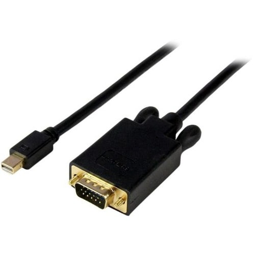 StarTech.com 6ft Mini DisplayPort to VGA Cable, Active Mini DP to VGA Adapter Cable, 1080p