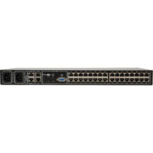 32PT CAT5 KVM RACKMNT IP 2+1
