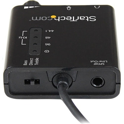 EXTERNAL USB 24BIT STEREO AUDIO EXT SOUND CARD W/ SPDIF DIGITAL AUD