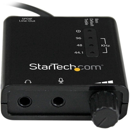 EXTERNAL USB 24BIT STEREO AUDIO EXT SOUND CARD W/ SPDIF DIGITAL AUD