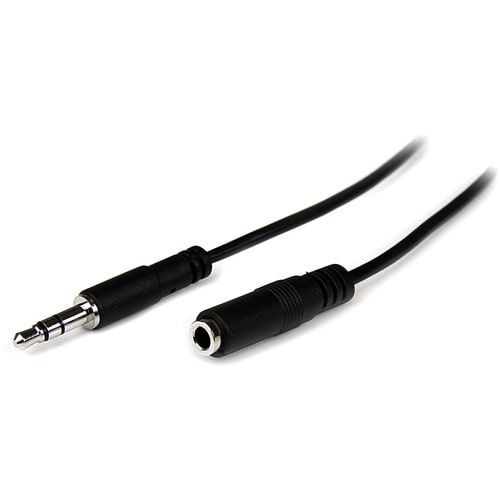 Câble d'extension audio stéréo fin 3,5 mm StarTech.com de 2 m