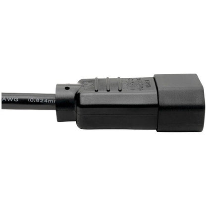Câble d'extension d'alimentation pour ordinateur Tripp Lite 30 cm C14 vers C13 10 A 18 AW