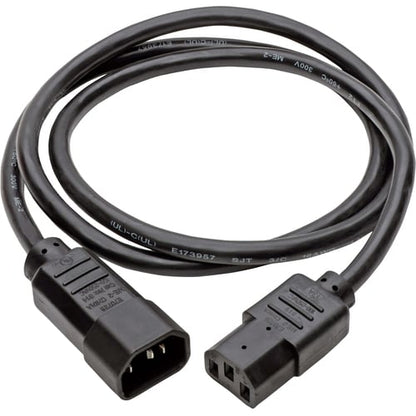 Câble d'extension d'alimentation pour ordinateur Tripp Lite 90 cm C14 vers C13 13 A 16 AW