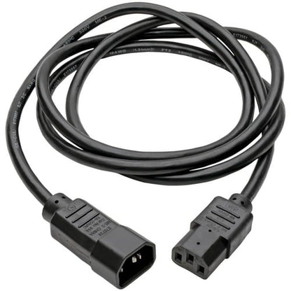 Câble d'extension d'alimentation pour ordinateur Tripp Lite 2,4 m C14 vers C13 10 A 18 AW