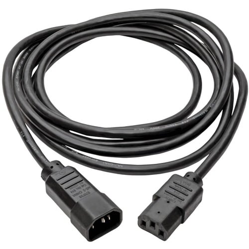 Câble d'extension d'alimentation pour ordinateur Tripp Lite 15 pieds C14 à C13 10 A 18 A