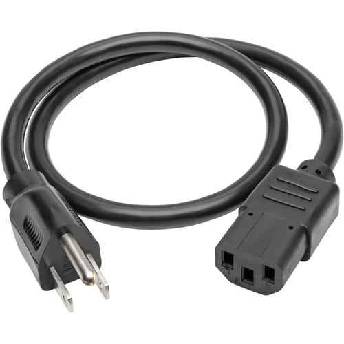 Tripp Lite 2ft Computer Power Cord Cable 5