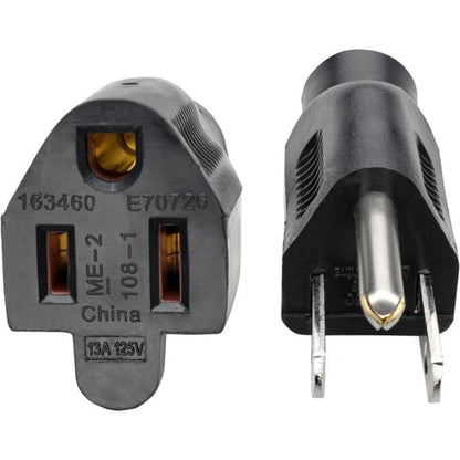 Tripp Lite 1ft Power Cord Extension Cable 5-15P to 5-15R 13A 16AWG 1' - For Surge Protecto