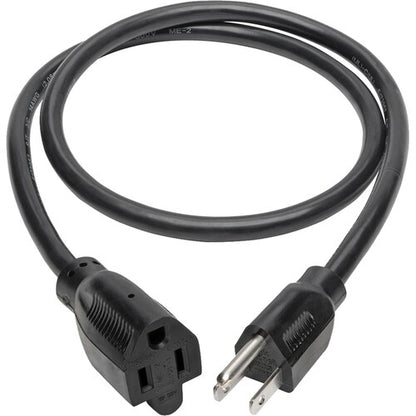 Câble d'extension de cordon d'alimentation Tripp Lite de 3 pieds 5