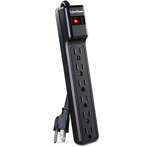 Cyber Power CyberPower CSB604 Essential 6-Outlets Surge Suppressor wit