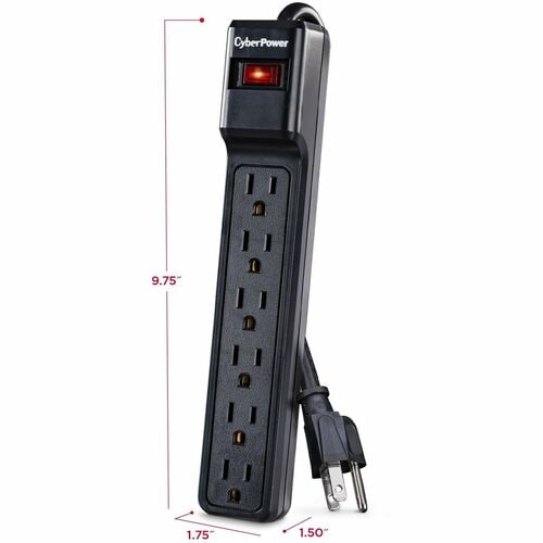 Cyber Power CyberPower Essential Surge CSB606 6-Outlets Surge Suppress