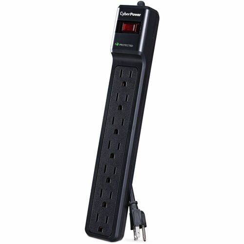 Cyber Power CyberPower CSB706 Essential 7-Outlets Surge Suppressor wit