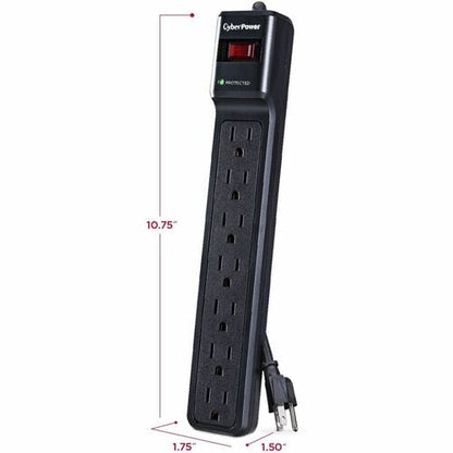 Parasurtenseur 7 prises essentiel CyberPower CSB7012 avec