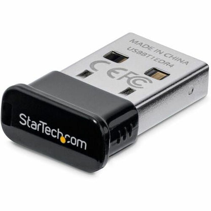 Adaptador mini USB Bluetooth 4.0 de StarTech.com - Dongle inalámbrico EDR Clase 1 de 50 m (165 pies)