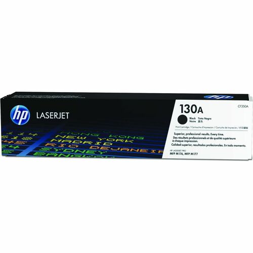 Cartucho de tóner láser original HP 130A - Negro - 1 unidad - 13