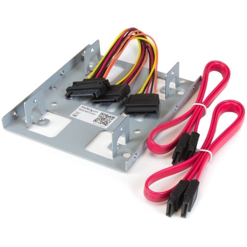 StarTech.com Dual 2.5\" to 3.5\" HDD Bracket for SATA Hard Drives - 2