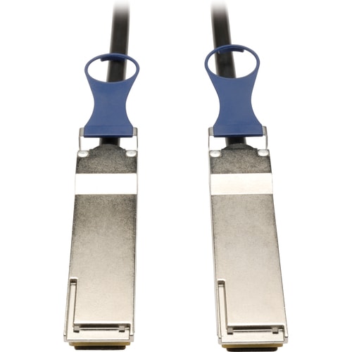 Câble Infiniband en cuivre DAC passif QSFP+ vers QSFP+ 40 Gb de 2 mètres Tripp Lite par Eaton