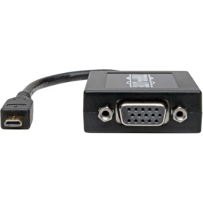Tripp Lite Micro HDMI to VGA Adapter Converter with Audio Smartphone / Tablet / Ultrabook