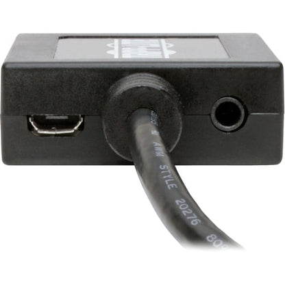 Tripp Lite Micro HDMI to VGA Adapter Converter with Audio Smartphone / Tablet / Ultrabook